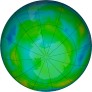 Antarctic Ozone 2011-06-22